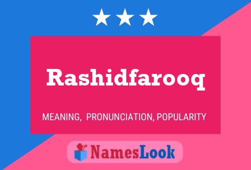 Постер имени Rashidfarooq