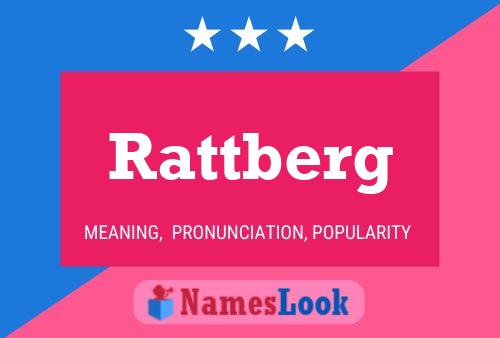 Постер имени Rattberg