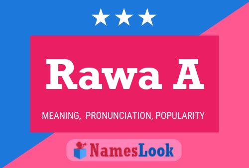 Постер имени Rawa A