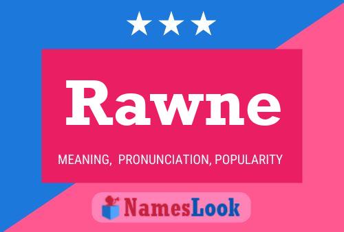 Постер имени Rawne