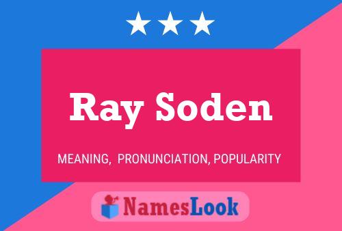 Постер имени Ray Soden