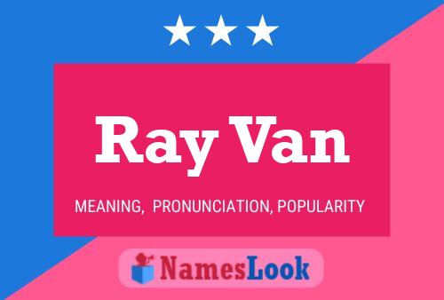 Постер имени Ray Van