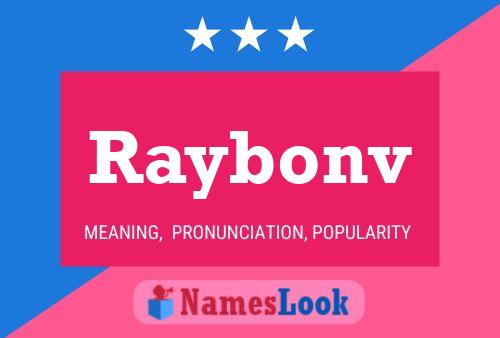 Постер имени Raybonv