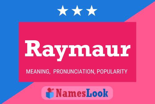 Постер имени Raymaur