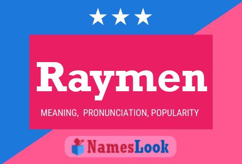 Постер имени Raymen