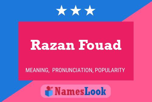 Постер имени Razan Fouad