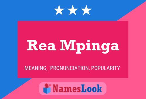 Постер имени Rea Mpinga