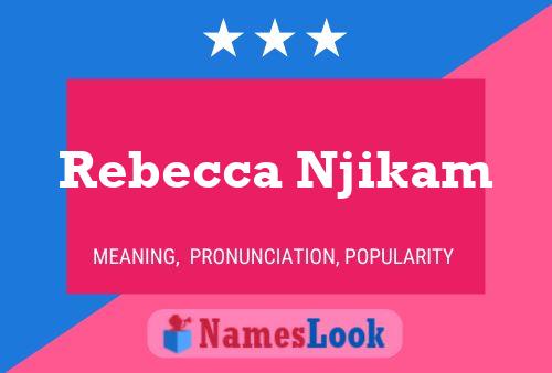 Постер имени Rebecca Njikam