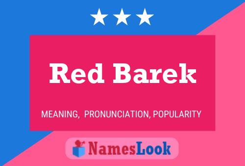 Постер имени Red Barek