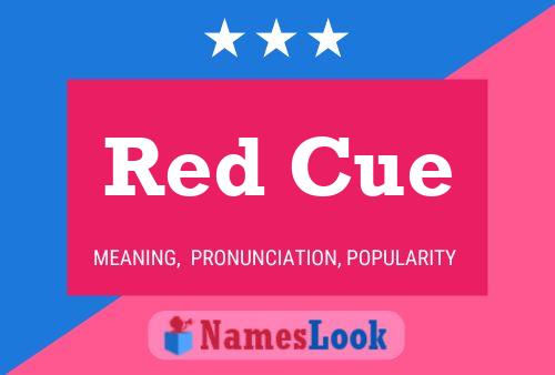 Постер имени Red Cue