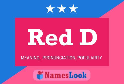 Постер имени Red D