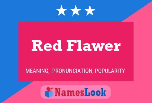 Постер имени Red Flawer