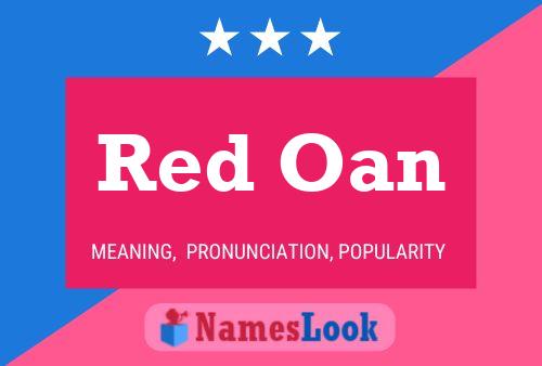 Постер имени Red Oan