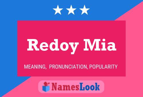 Постер имени Redoy Mia