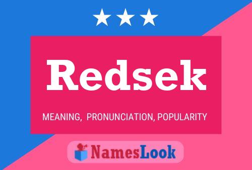 Постер имени Redsek