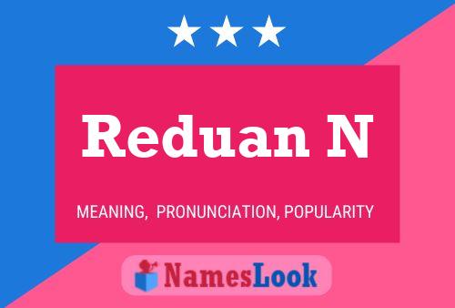 Постер имени Reduan N