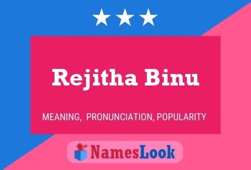 Постер имени Rejitha Binu