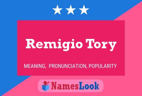 Постер имени Remigio Tory