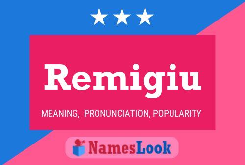 Постер имени Remigiu