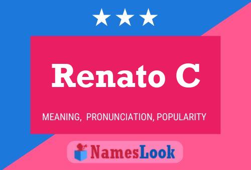 Постер имени Renato C