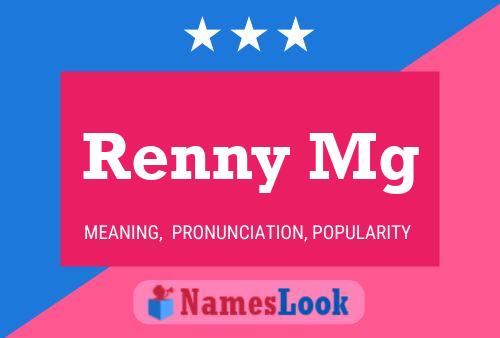 Постер имени Renny Mg