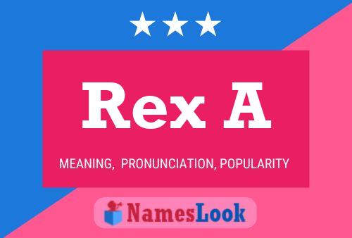 Постер имени Rex A