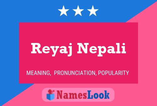 Постер имени Reyaj Nepali