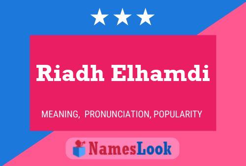 Постер имени Riadh Elhamdi