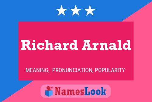 Постер имени Richard Arnald