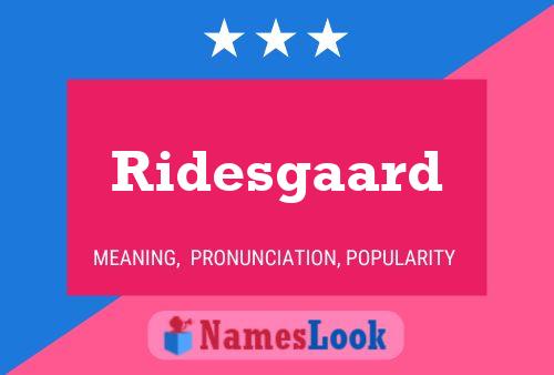 Постер имени Ridesgaard