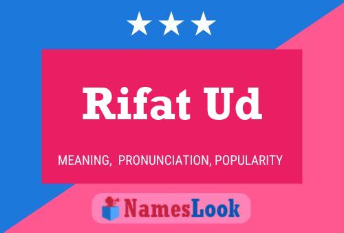 Постер имени Rifat Ud