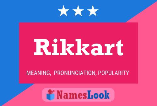 Постер имени Rikkart