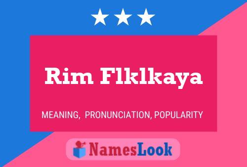 Постер имени Rim Flklkaya