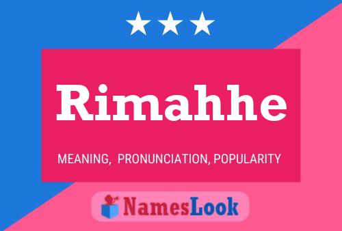 Постер имени Rimahhe