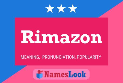 Постер имени Rimazon