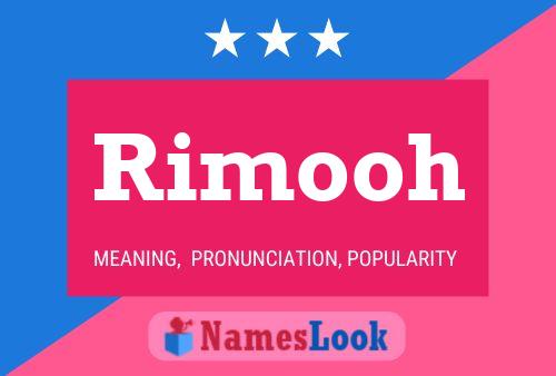 Постер имени Rimooh