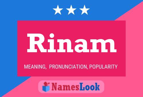 Постер имени Rinam