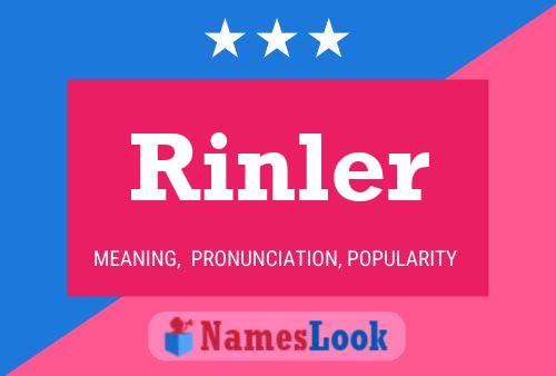 Постер имени Rinler