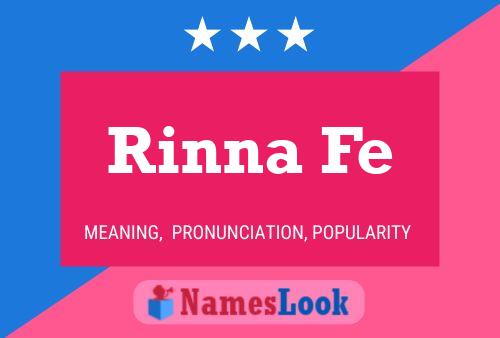 Постер имени Rinna Fe