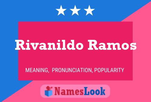 Постер имени Rivanildo Ramos