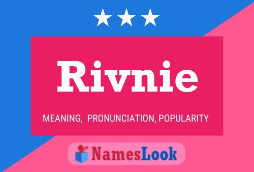 Постер имени Rivnie