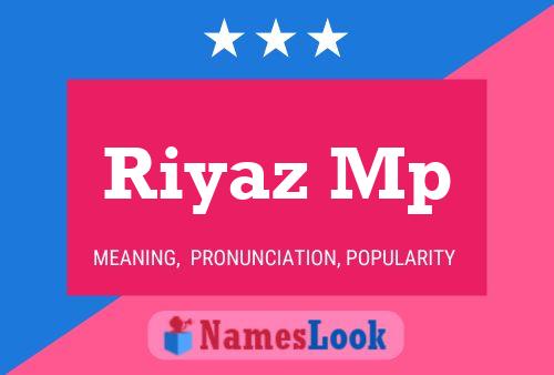 Постер имени Riyaz Mp