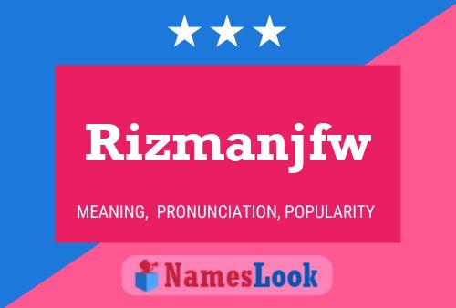 Постер имени Rizmanjfw