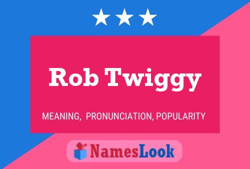 Постер имени Rob Twiggy