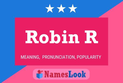 Постер имени Robin R