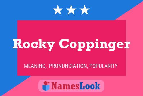 Постер имени Rocky Coppinger