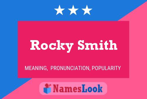 Постер имени Rocky Smith