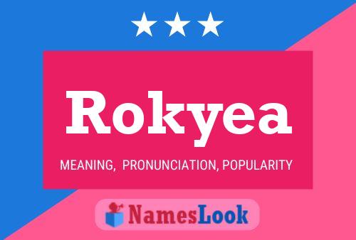 Постер имени Rokyea