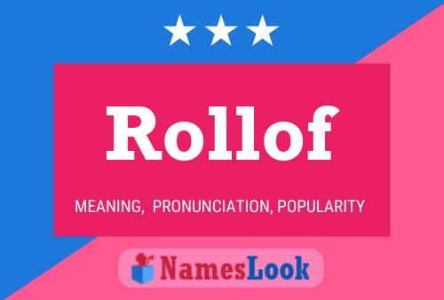 Постер имени Rollof