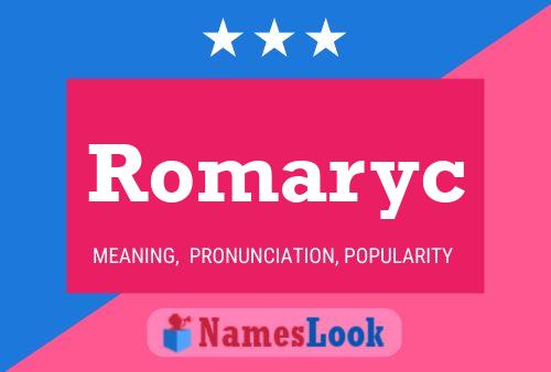 Постер имени Romaryc